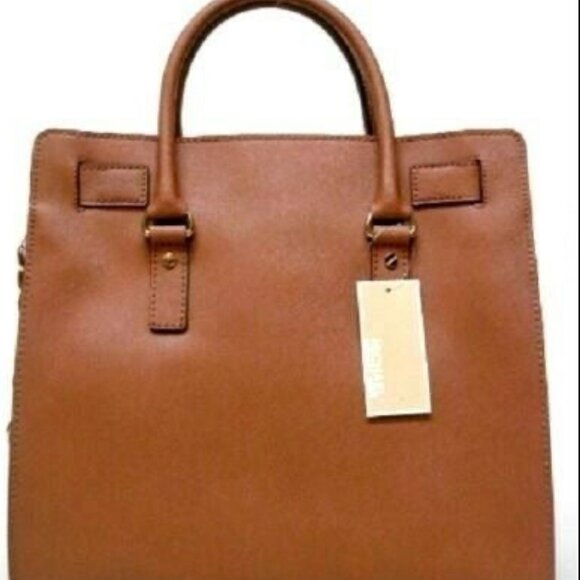 NWT- Michael Kors Hamilton Tote Saddle Tan  Brown - Picture 13 of 13